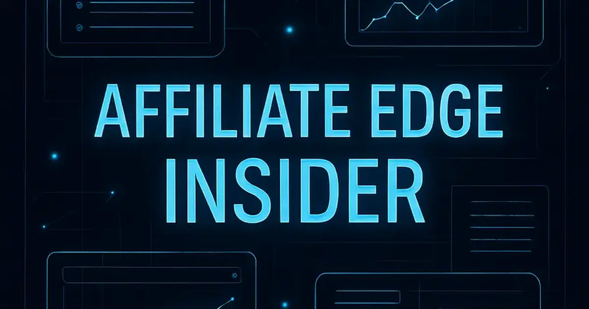 affiliate edge insider newsletter